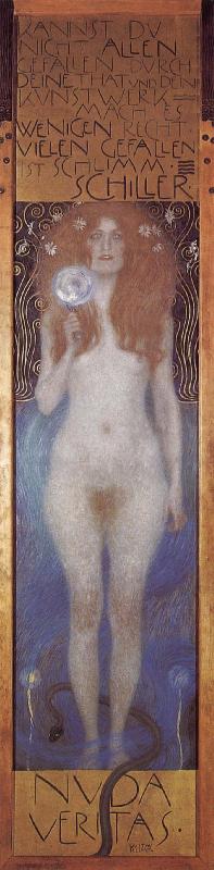 Gustav Klimt Nuda Veritas Germany oil painting art